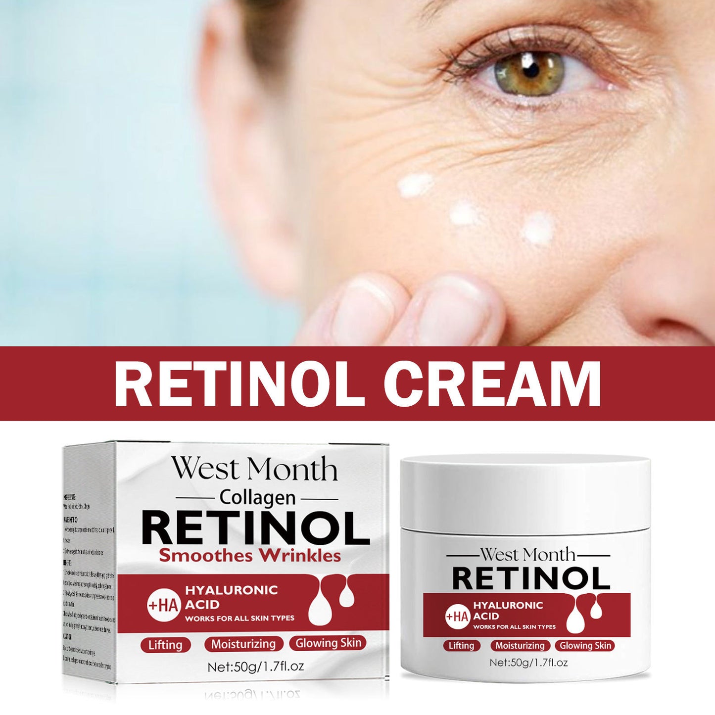 best Anti-Aging Nourishing And Firming Skin Anti-wrinkle Face Cream Retinol cream