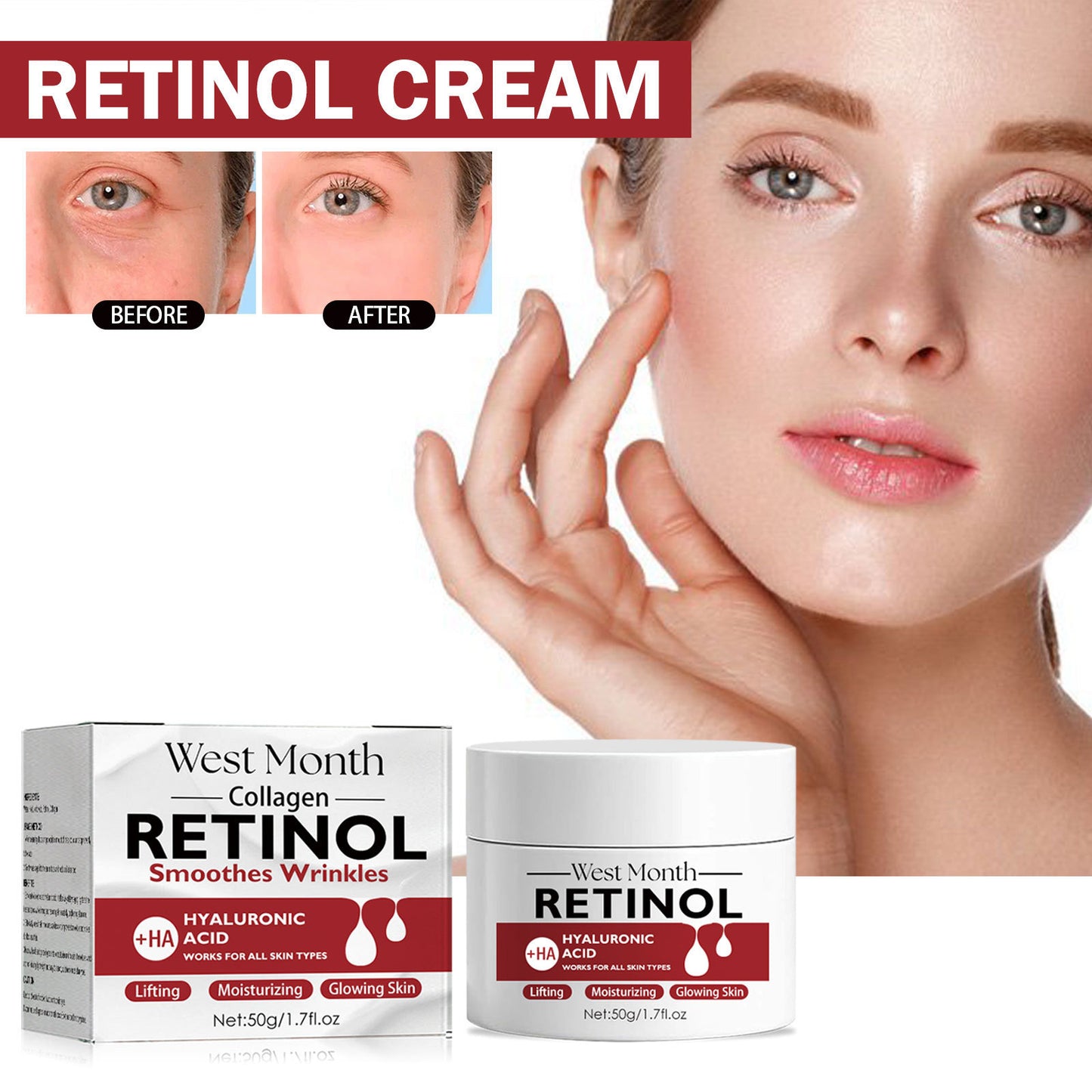 best Anti-Aging Nourishing And Firming Skin Anti-wrinkle Face Cream Retinol cream