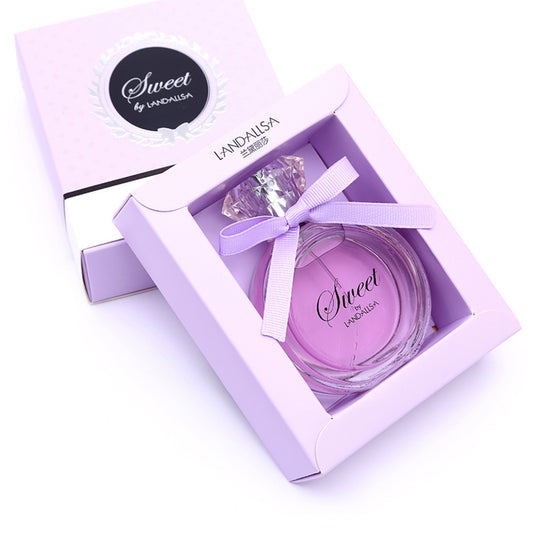 Sweet Explosions Ladies Perfume Sweet Purple 50ml Rose Fragrance Lasting Ladies Students Light Fragrance Fresh Authentic